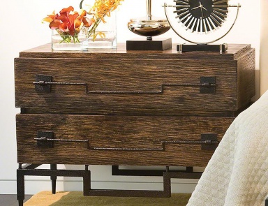 Dresser with two drawers Brushed Mango, Global Views