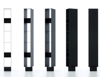 Rack Sidewall made of wood, Porro