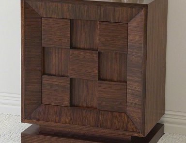 Bedside table bedside Small Block, Global Views