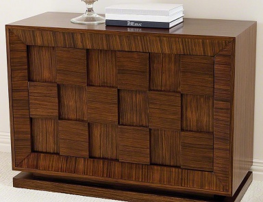 The Double Block bedside table, Global Views