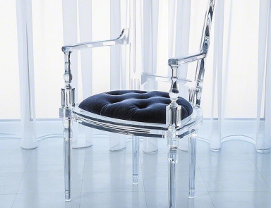 The Marilyn acrylic chair, Global Views