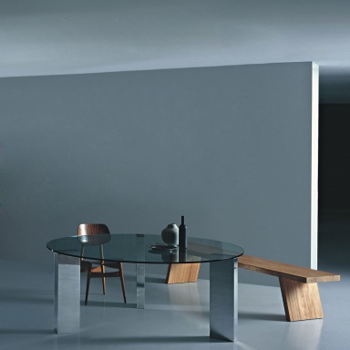 The Beam Glass Table