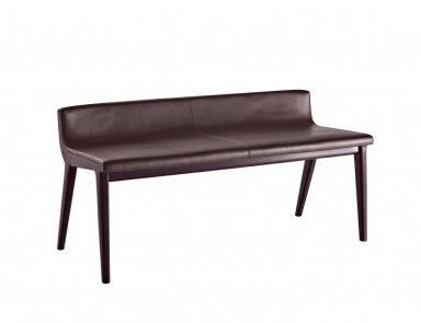Bench in a soft upholstery Acanto, Maxalto