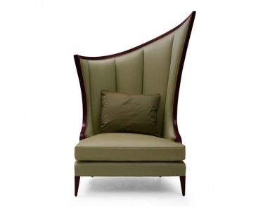 Chair natural wood Courbure Droit, Christopher Guy (Harrison & Gil)