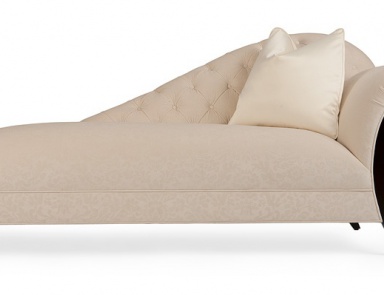 Daybed natural wood Moet Droite, Christopher Guy (Harrison & Gil)