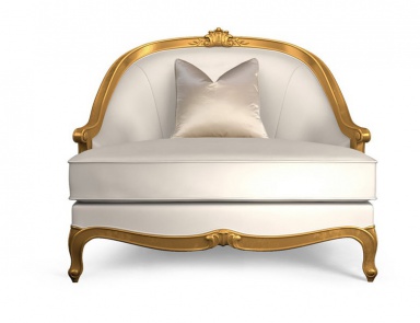 Chair natural wood Deauville Bergere, Christopher Guy (Harrison & Gil)