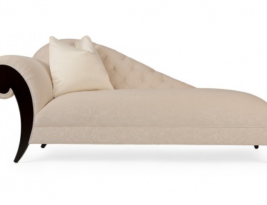 Daybed natural wood Moet Gauche, Christopher Guy (Harrison & Gil)