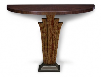 The console is natural wood Plaza Athenee, Christopher Guy (Harrison & Gil)