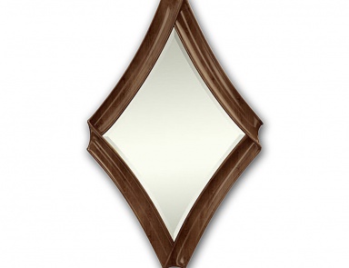 Mirror with frame made of natural wood Diamante, Christopher Guy (Harrison & Gil)