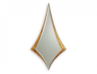Mirror with frame made of natural wood Volante, Christopher Guy (Harrison & Gil)