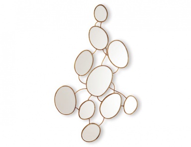 Marshmallow wall mirror, Christopher Guy (Harrison & Gil)