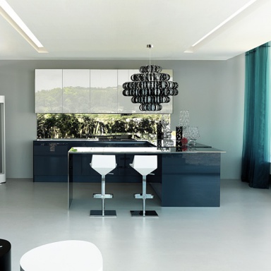 Kitchen furniture kitchen) Vetro