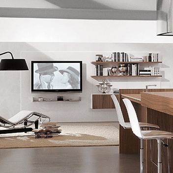 Kitchen (kitchen set) Noce Canaletto