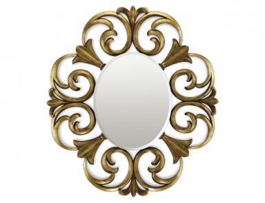 Wall mirror oval Foliage, Christopher Guy (Harrison & Gil)