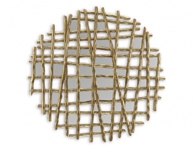 Twig wall mirror grid, Christopher Guy (Harrison & Gil)