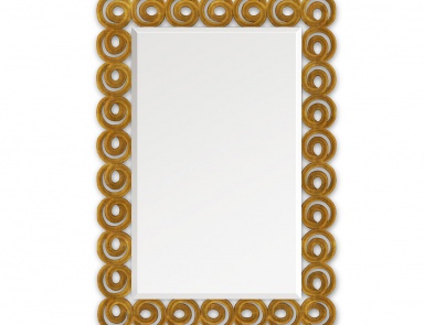 Wall mirror Rectangular coils, Christopher Guy (Harrison & Gil)