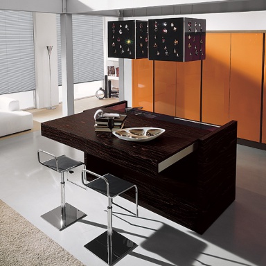 Kitchen (kitchen set) Ebano naturale