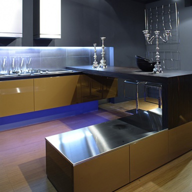 Kitchen (kitchen set) Ebano naturale