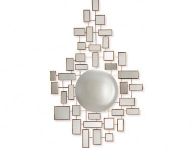Facets wall mirror, Christopher Guy (Harrison & Gil)