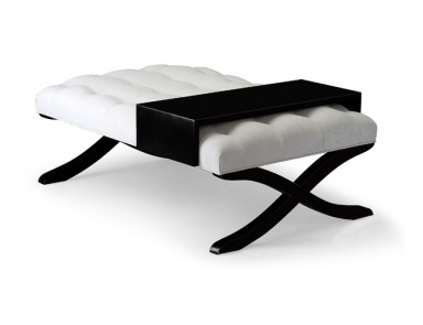 Bench with frame made from natural wood French Connection, Christopher Guy (Harrison & Gil)