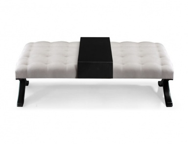 Bench with frame made from natural wood French Connection, Christopher Guy (Harrison & Gil)