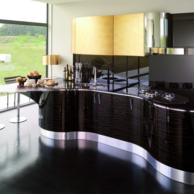 Kitchen (kitchen set) Ebano naturale