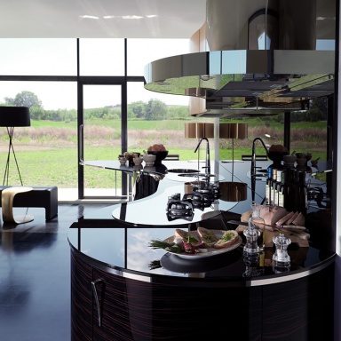 Kitchen (kitchen set) Ebano naturale