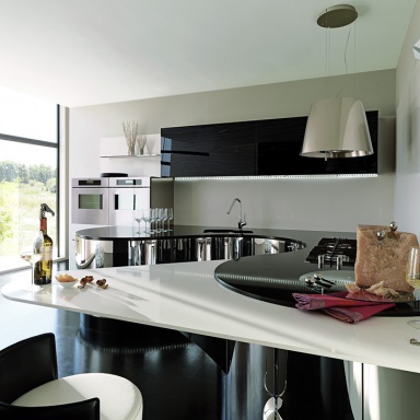 Kitchen (kitchen set) Ebano grigio