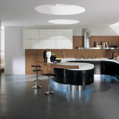 Kitchen (kitchen set) Domina Laccato