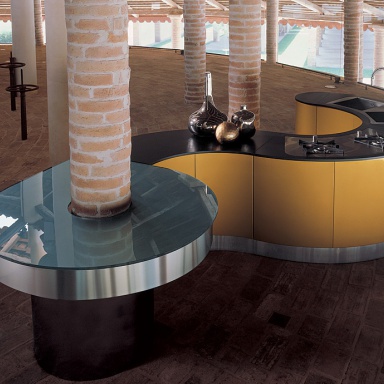 Kitchen (kitchen set) Domina Laccato