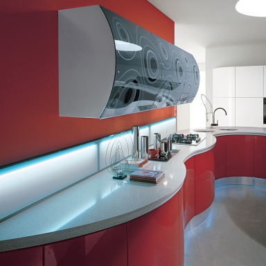 Kitchen furniture kitchen) Laccato