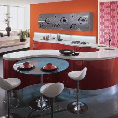 Kitchen furniture kitchen) Laccato