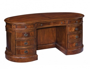 Desk New Orleans Kidney, Hekman Contract