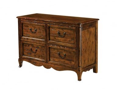 Pedestal Desk Rue de Bac Hekman Contract