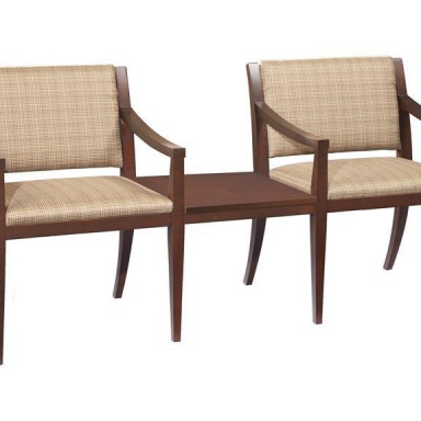 Chairs with a table Hekman Contract