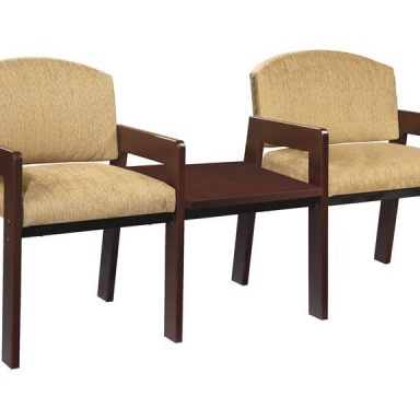 Chairs with a table Hekman Contract