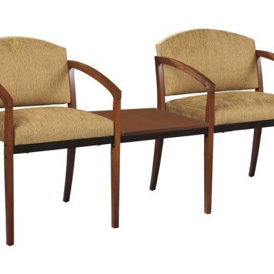 Chairs with a table Hekman Contract