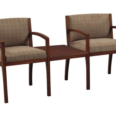 Chairs with a table Hekman Contract