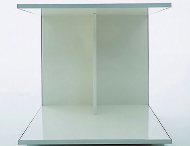 Side table low strict form of Cube, Porro