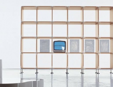 Rack from independent panels, Endless Shelf – Porro