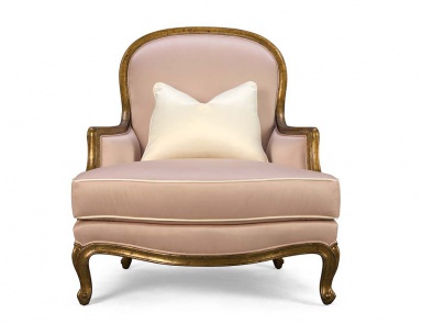 Chair natural wood Bergere Champagne, Christopher Guy (Harrison & Gil)