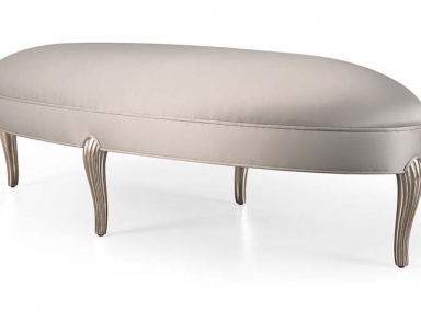 Bench with frame made from natural wood Medoc, Christopher Guy (Harrison & Gil)