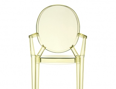 Chair made of polycarbonate Louis Ghost, Kartell