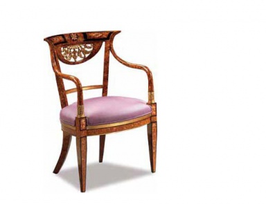 Chair with armrests Altea, Zanaboni