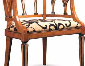 Chair with armrests Atena, Zanaboni