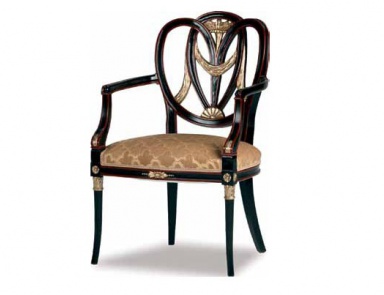 Chair with armrests Ade, Zanaboni