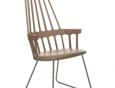 Chair made of technopolymer Comback, Kartell