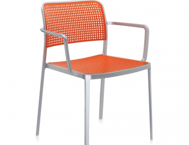 Chair with armrests Audrey, Kartell