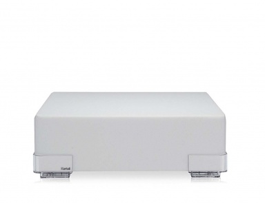 Pouf with legs in polycarbonate Plastics, Kartell