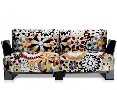 Two seater sofa Pop by Kartell